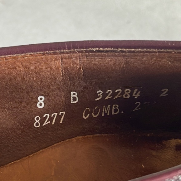 Allen Edmonds Grayson Shell Tassel Loafers In Burgundy Cordovan main image 10